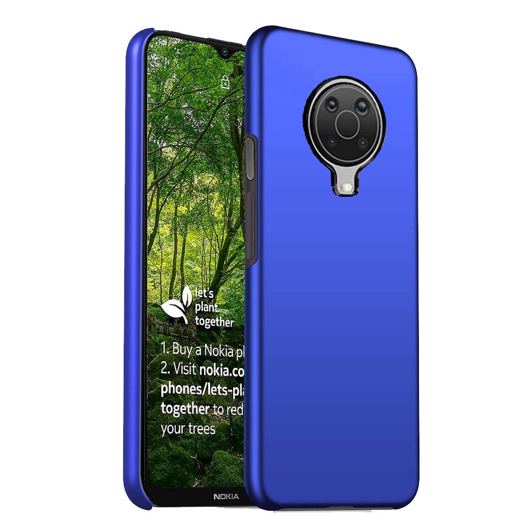 Nokia G10 / Nokia G20 Case Ultra Slim Thin Armour Hard Case Matte Rubberized Cover For Nokia G10 / Nokia G20 (Blue)