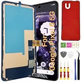 TFT for Google Pixel 8 5G Screen Replacement LCD Display Assembly | With Frame,With Repair Tool Kits,Blue Light Protection,Sensitive Touch,Not Support Fingerprint