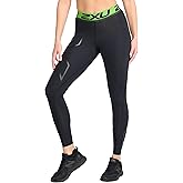 2XU Women's Refresh Recovery Compression Tights, Black/Nero, Small/Tall