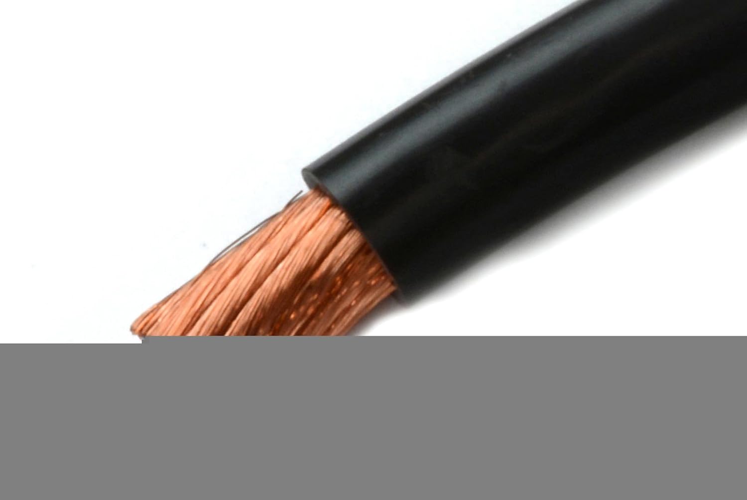 Professionele uitruisting WELDING CABLE 1/0 BLACK 65' FT BATTERY LEADS