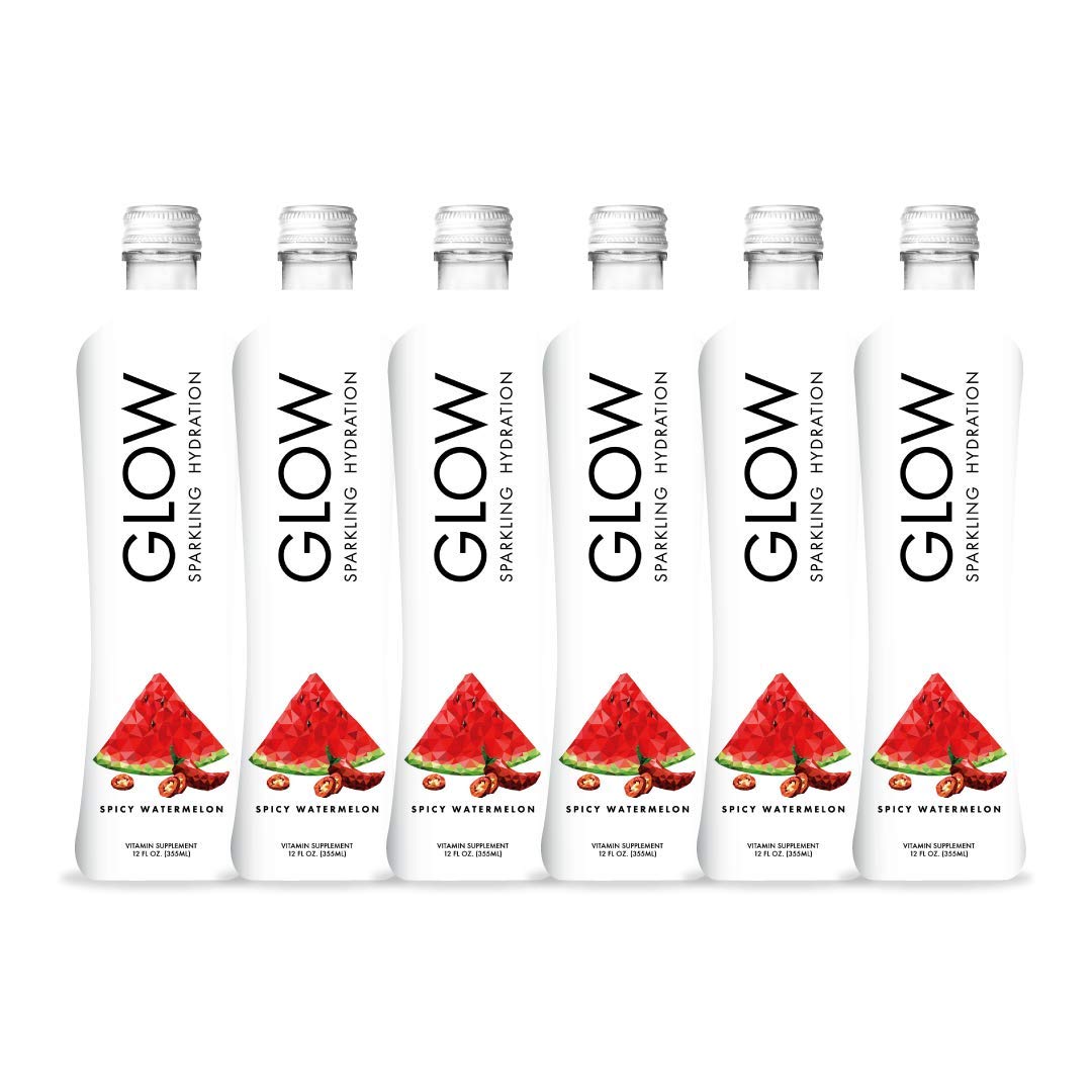 GLOW Beverages Premium Sparkling Infused Energy Drink 6