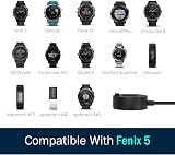 TiMOVO USB Charger Dock Cable for Garmin Vivoactive Fenix Forerunner Venu view 3