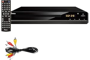 Impecca DVHP-9117 Compact Multi-System DVD Player, HDMI & USB