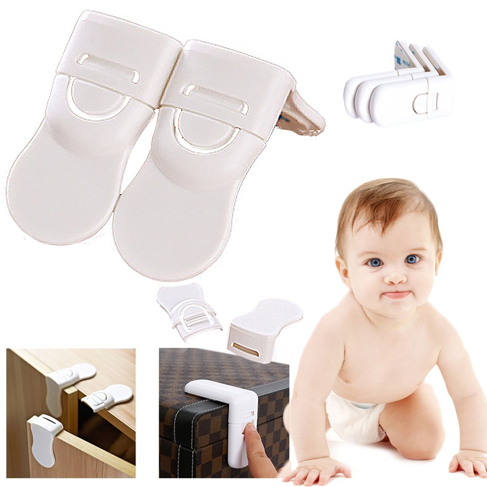 Seguridad del bebé Candados a prueba de niños Cierres Armario ...