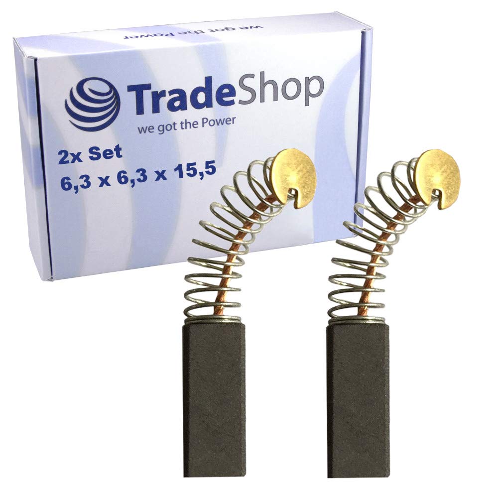 2 x Carbon Brushes for Bosch Saw PST 50-2 0 603 230 303 0 603 230 332 0 603 230 333 0 603 230 334 0 603 230 337 0 603 230 338 0 603 230 341