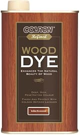 Ronseal Colron Refined Wood Dye 250ml Indian Rosewood Water Based