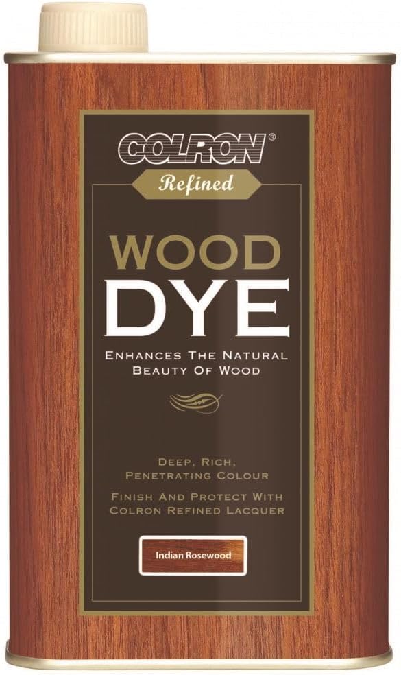 Ronseal Colron Refined Wood Dye 250ml Indian Rosewood Water Based