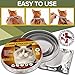 Сat Flea Collar Pet Essential Oil Pest Control Collars Flea and Tick Prevention for Cats 8 Months Flea Control & Cat Flea Treatment Kitten Collar with Natural Plant Extracts One Size Fits All