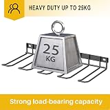 Yeabett Power Tool Storage Wall Mounted Floating Shelf Rack for 4 Drill Holders view 3