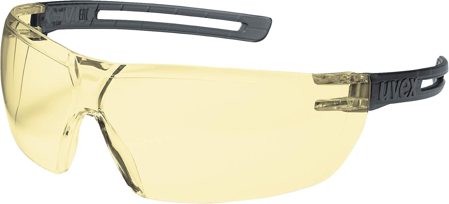 uvex x-fit protective glasses 9199, scratch and anti-fog, 100% UV-400 protection, safety glasses with coated lens