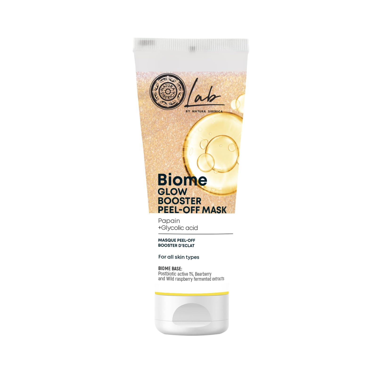 Natura Siberica Lab Biome Glow Booster Peel-Off Face Mask 75 ml