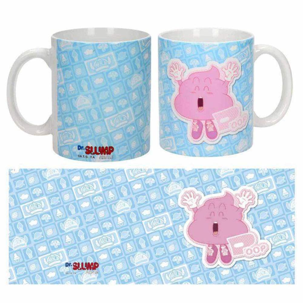 SD Toys SDTIKO00182 Ceramic Mug Dr Slump, Pink Poop