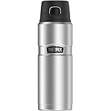 Thermos Stainless King 24 Ounce Drink Bottle, Stainless Steel