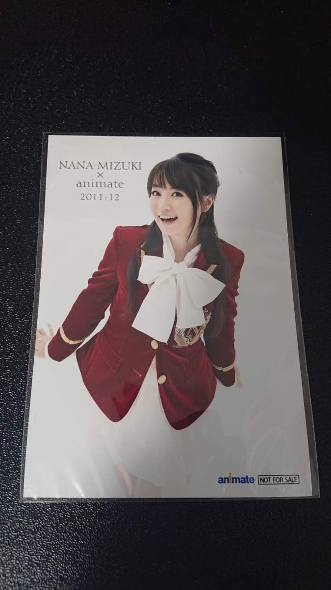 Amazon 水樹奈々 アニメイト特典 ブロマイド グッズ 生写真 みずきなな Nana Mizuki 11 12 アイドル 芸能人グッズ 通販