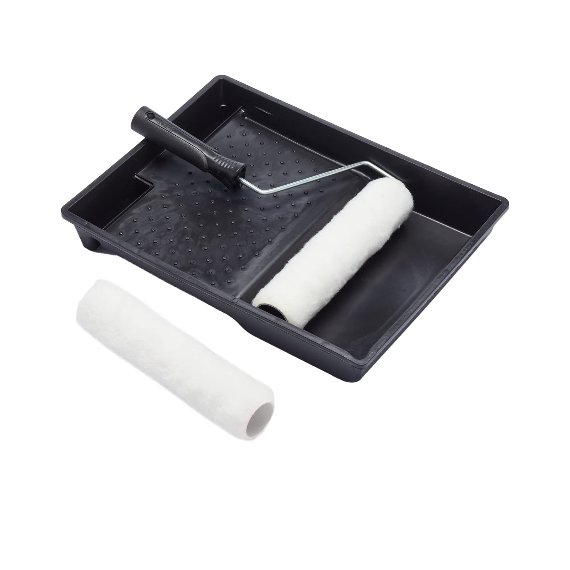 Harris Essentials Walls & Ceilings Twin Set | 1 x Tray, 1 x Frame, 2 x Roller Sleeves | 9"