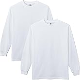 American Apparel Unisex-Adult Long Sleeve T-Shirt, Style G1304, 2-Pack