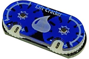 LITKO Life Counter Wheel | Point Tracker Dial | 0-99 | Compatible with Magic: The Gathering Card Game | Island (Blue)