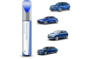 PARTS4EV 890/5890 Lunar Blue Metallic Touch Up Paint Compatible with Mercedes-Benz Exact Match–Chips and Nicks Touch Up