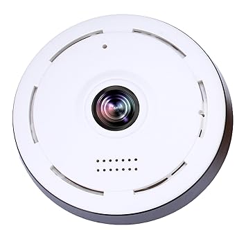 WI-FI Cámara detectora de humo Mini cámara 360 grados Gran ...