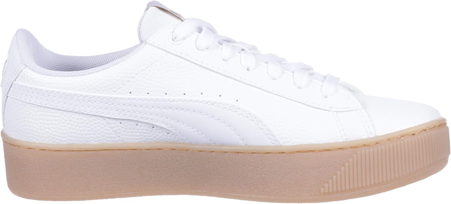 puma vikky platform white