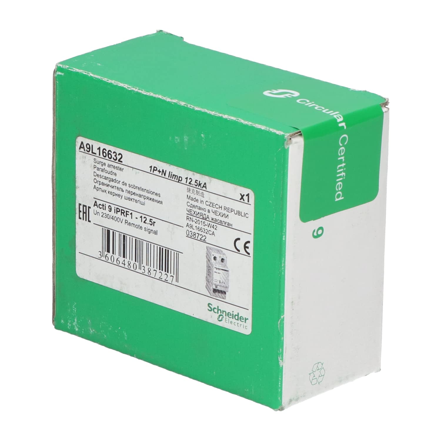 Schneider A9L16632 Surge Protection Devices, White
