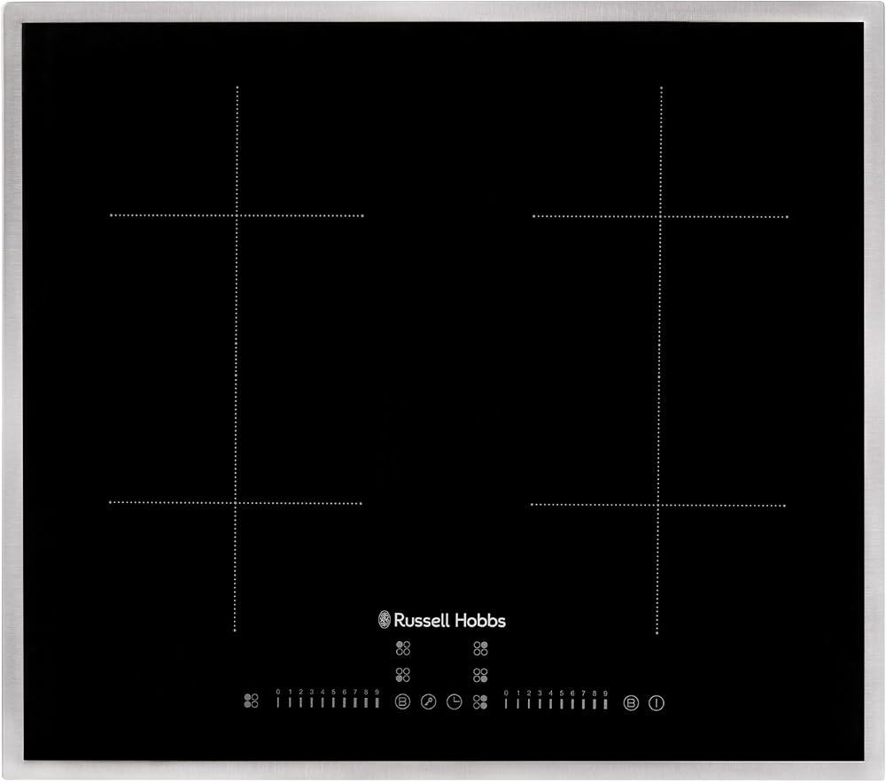 Russell Hobbs RH60IH2B414B 60cm Induction Hob Dual Flex Frame Black