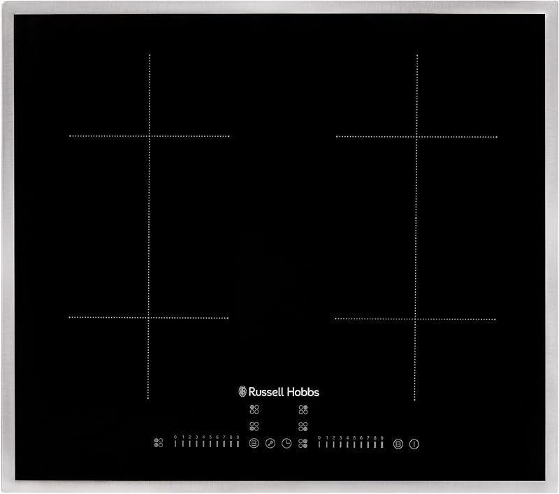 Russell Hobbs RH60IH2B414B 60cm Induction Hob Dual Flex Frame Black