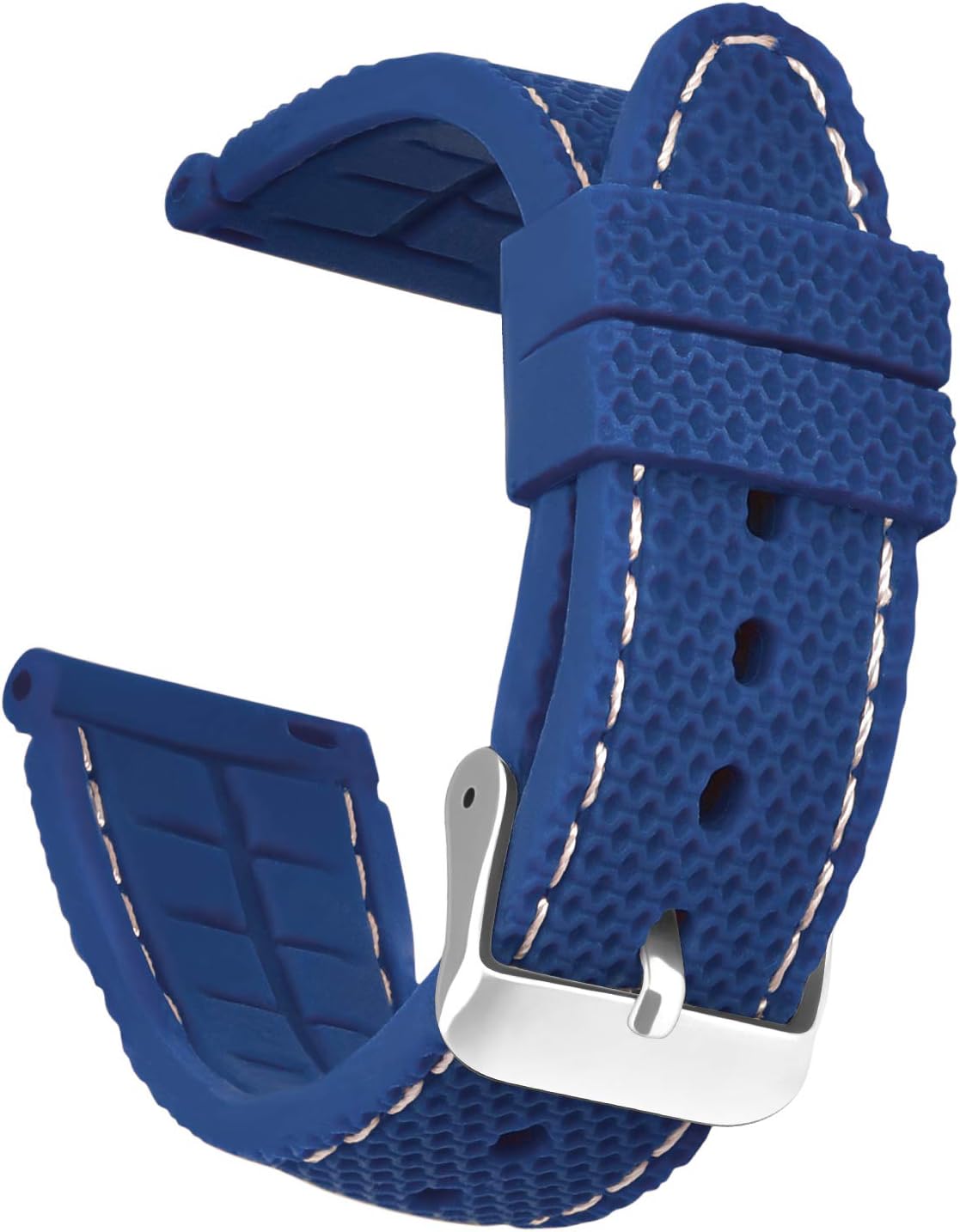Unisex Silicone Watch Strap 6 Colors 3 Sizes