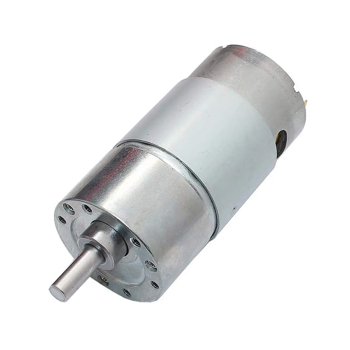 DollaTek DC 12V 480RPM Geared Motor High Torque 37GB-550 Gear Reducer Motor