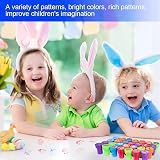 OSDUE 30PCS Self-Inking Stamps for Kids Arts Crafts Party Favors Animal Patterns view 7