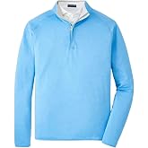 PETER MILLAR Men's Crown Crafted Men's Stealth Performance Quarter-Zip
