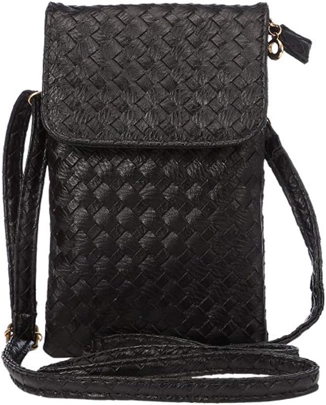Crossbody Cellphone Purse Soft PU Leather Carrying Cases Shoulder Bag for Women