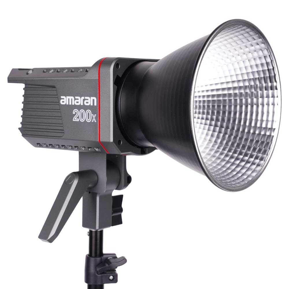 Amaran 200x Bi-Color LED Video Light,Aputure 200W Point-Source LED CRI95+ TLCI96+ 2700-6500k 51600lu