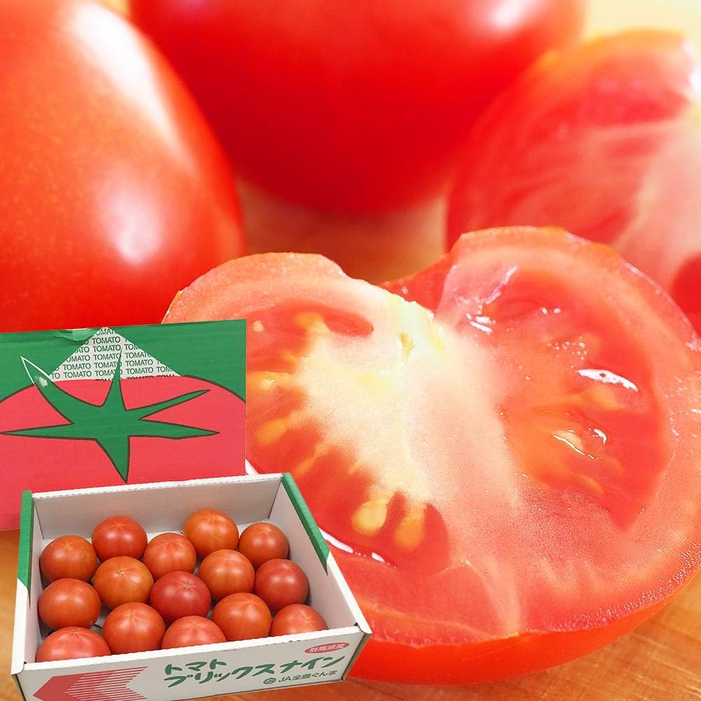 トマト フルーツトマト ブリックスナイン 1kg As Al 約10 個 Ja全農ぐんま 群馬県産 ヨグモグ トマト 通販 Amazon