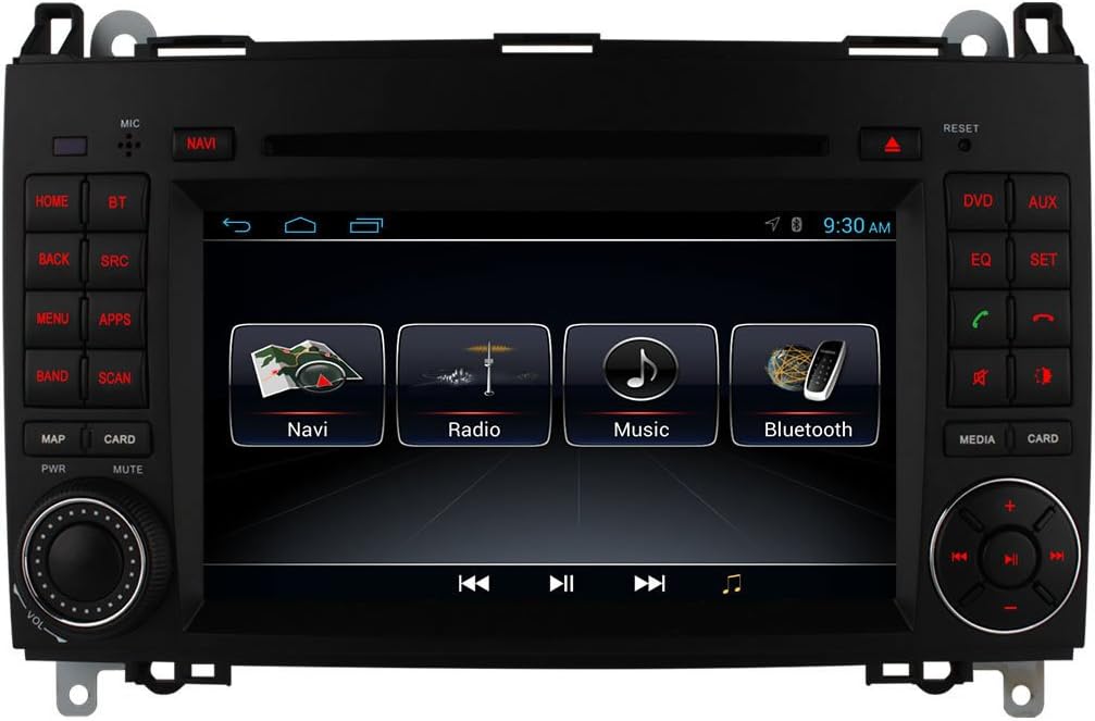 Ownice Original UI 1024X600 Android 4.4 Quad Core Car DVD For Mercedes Sprinter W169 W245 W906 Viano Vito W639 3G WIFI GPS Radio Bluetooth 1G RAM 16G ROM