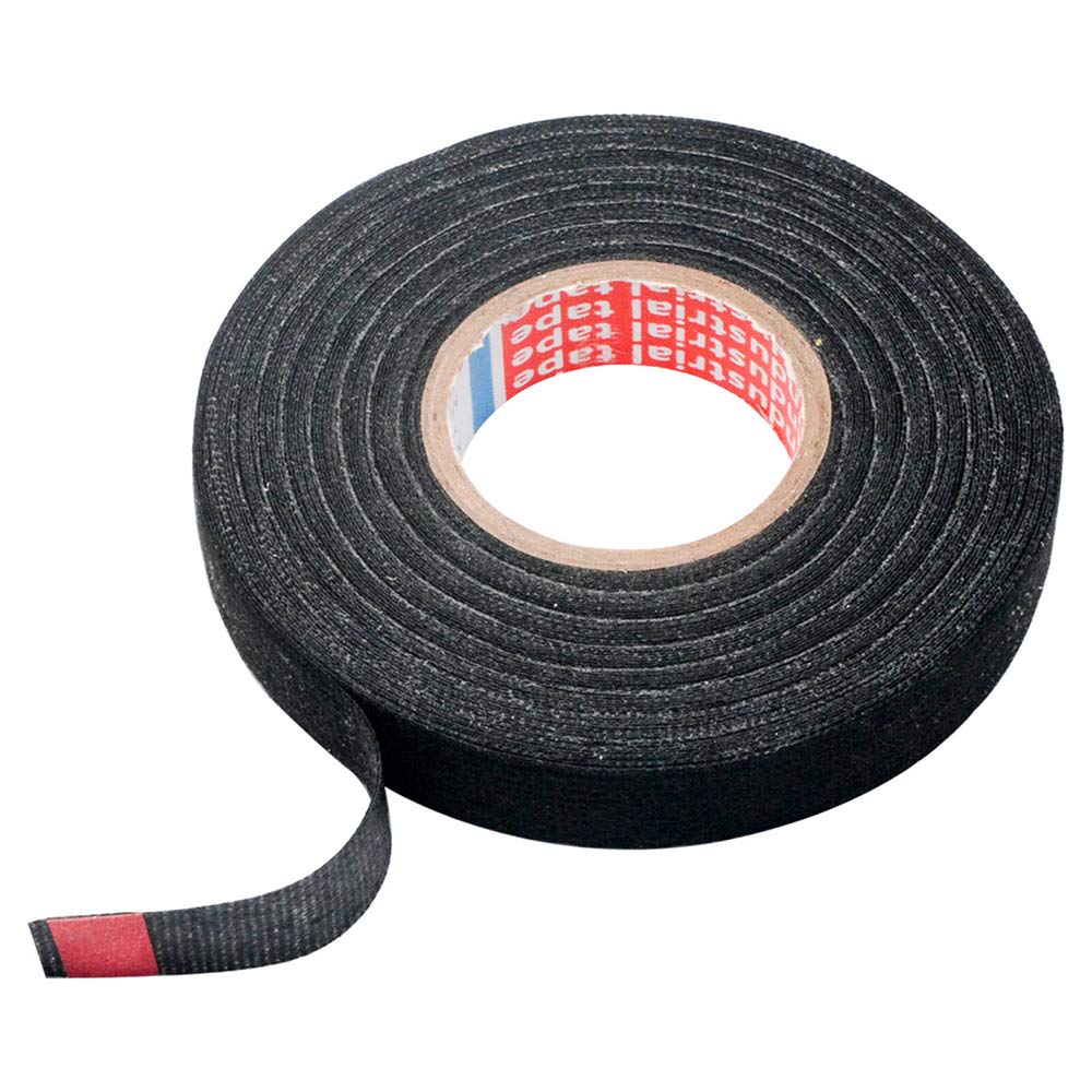 19mm x 25m Fabric Cloth Tape Wiring Cable Loom Harness Cloth Install Tape for Car Motorcycle