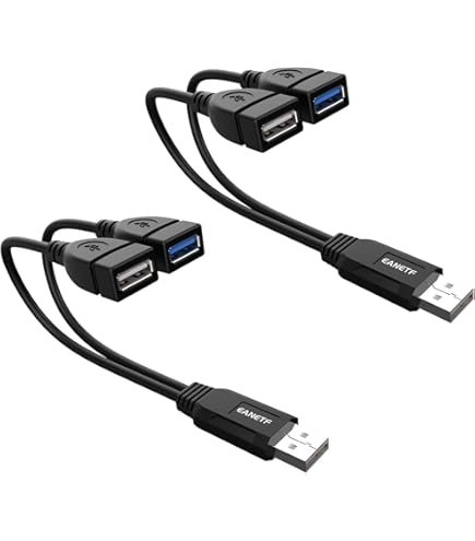 Chenyang USB 3.0 Splitter Y Cable USB 1 Female To 2 Male Extra Power Data Extension Cable For 2.5" Mobile Hard Disk - View #8