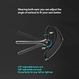 Annadue F910 Bluetooth V5.0 Single Ear Headset Noise Cancelling Mic Ear Hanging view 2