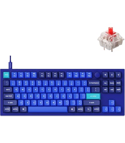 Amazon.com: Keychron Q3 RGB Tenkeyless Layout 87-Key QMK/VIA