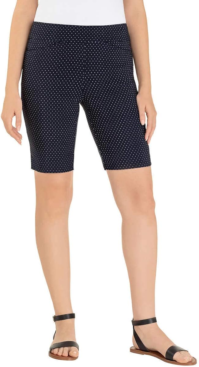 Hilary Radley Ladies' Stretch Bermuda Short Dark Blue XX
