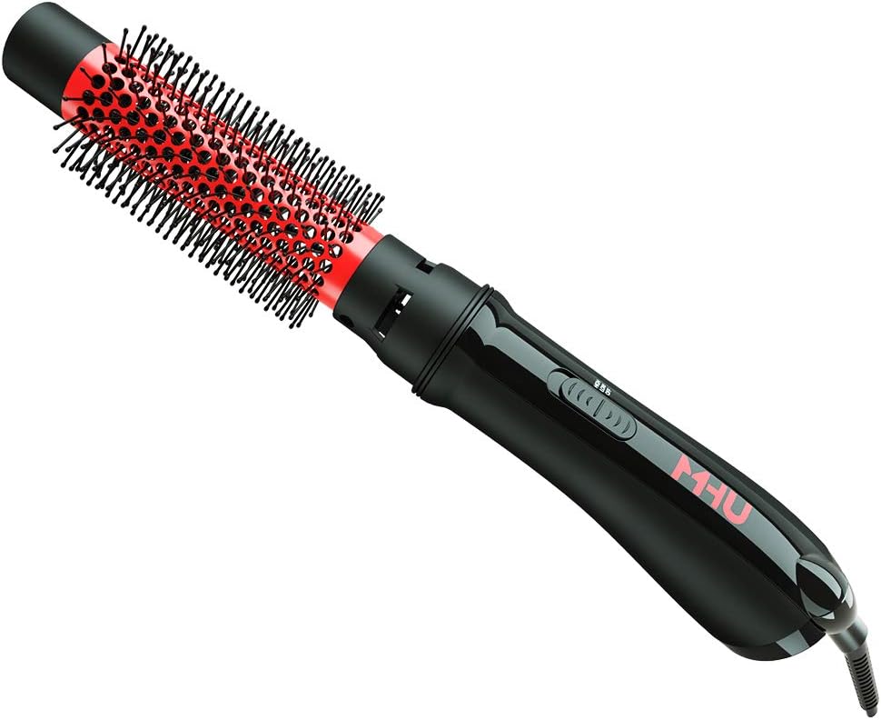MHU Hair Dryer Brush and Volumizer, 32mm Ceramic Ionic Hot Air Styler, Hair Straightener & Curly Hair Comb