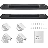 [Patented] GFA28KITN Stacking Kit for GE 28"W Washer Dryer Stack Bracket Kit - Compatible with GE 28 inch Width Front Load Washers and Dryers Laundry, [Protected by U.S. Patent No. D1,011,172]