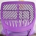 GreenForest Kids Teens Office Chair, Purple, Modern, Armless, Low Back, Ergonomic, Nylon Seat, 10.25 lbs