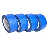 JayJayup Painters Tape 2 Inch Wide, 4 Rolls Blue
