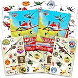 Disney Planes: Fire & Rescue Tattoos and Stickers Party Favor Pack (60 Stickers & 50 Temporary Tattoos)