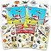 Disney Planes: Fire & Rescue Tattoos and Stickers Party Favor Pack (60 Stickers & 50 Temporary Tattoos)
