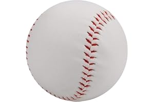 Sports Official Size Softballs 12 Inch – Fastpitch Practice Balls for Youth & Adult Training, PVC Hand-Sewn Durable Softball 