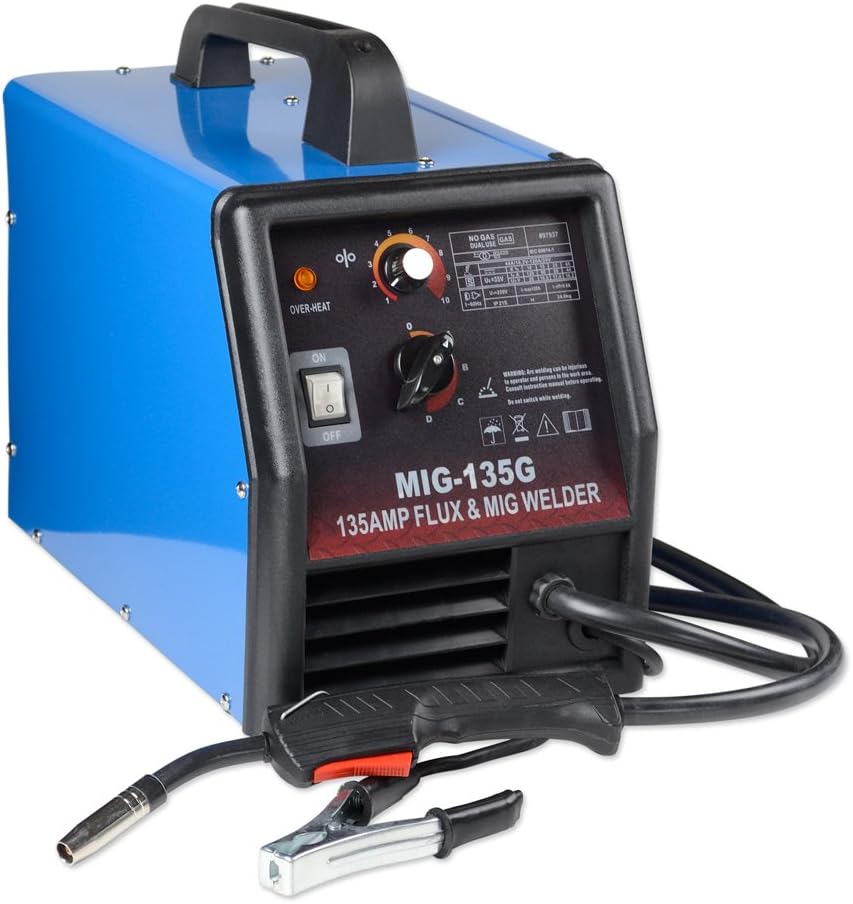 ATE Pro. USA 97937 135 Amp Flux And Mig Welder, 15.35" Length, 22.44