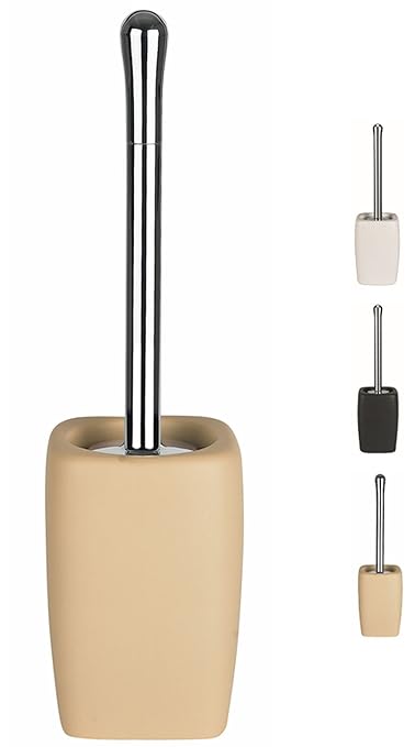 Spirella WC Bürste 'Retro' Steingut 11,5 x 42 cm Beige