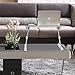 Kavalan [2018 New Version] Portable Laptop Table with Handle, Height & Angle Adjustable Sit and Stand Desk, Bed & Breakfast Table Tray, Foldable Laptop Stand Holder for Sofa, Couch & Floor - Beige